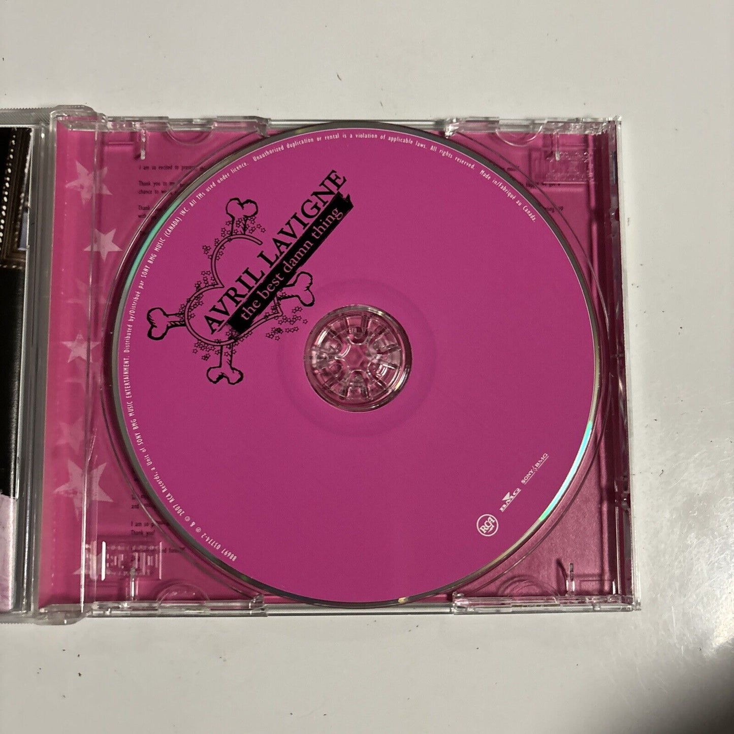 Avril Lavigne - The Best Damn Thing (CD, 2007) RCA
