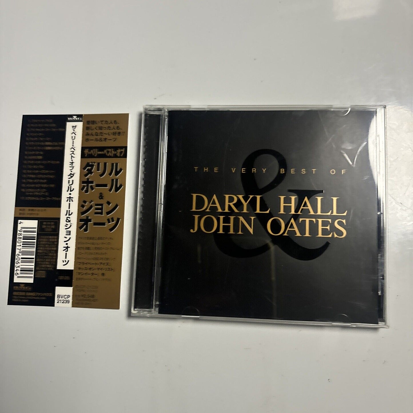 Daryl Hall & John Oates - The Very Best Of (CD, 2001) Japan bvcp-21239 Obi