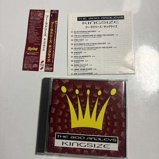 The Boo Radleys - Kingsize (CD, 1998) Japan esca-7384 Obi