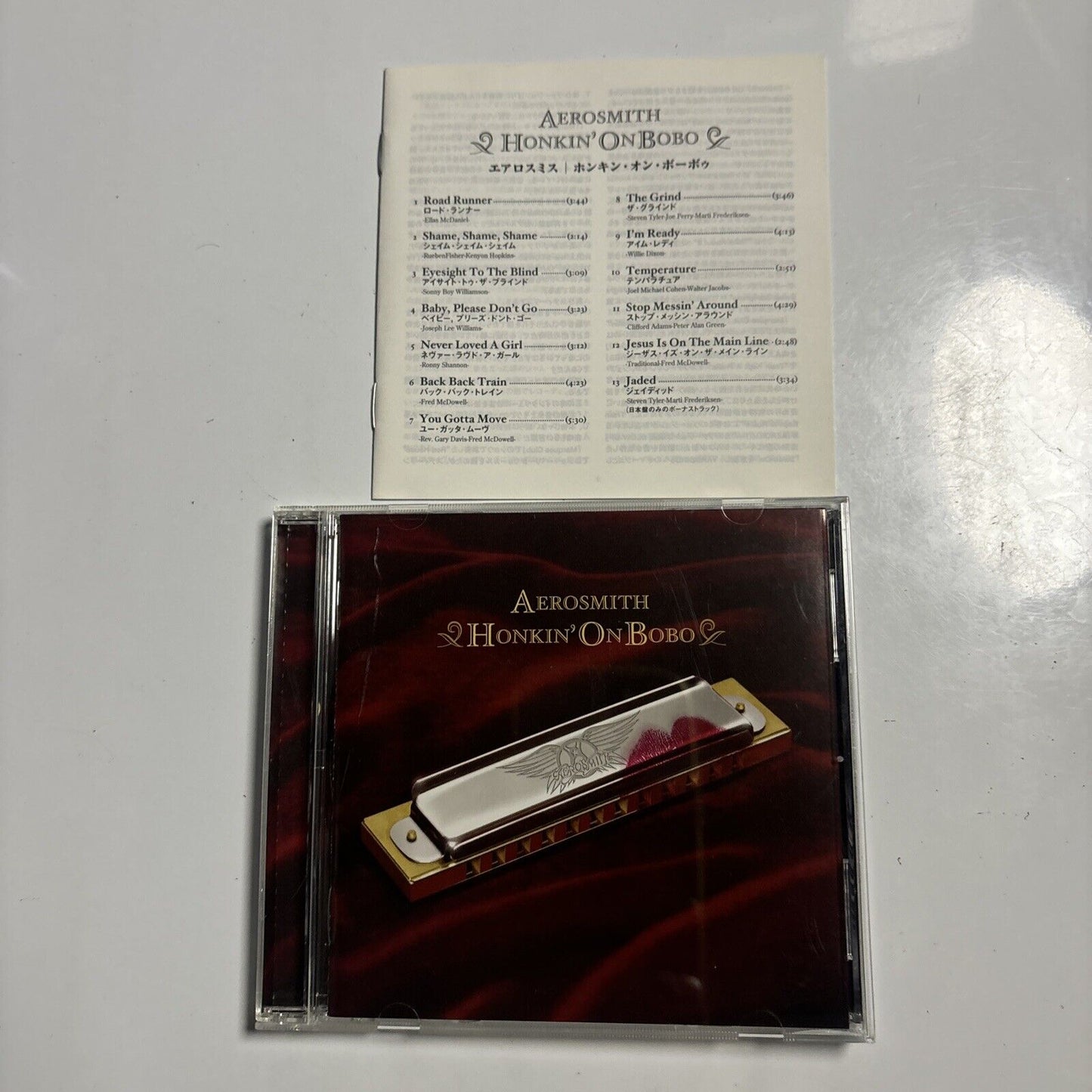 Aerosmith - Honkin' On Bobo (CD, 2004) Japan SICP 566-7