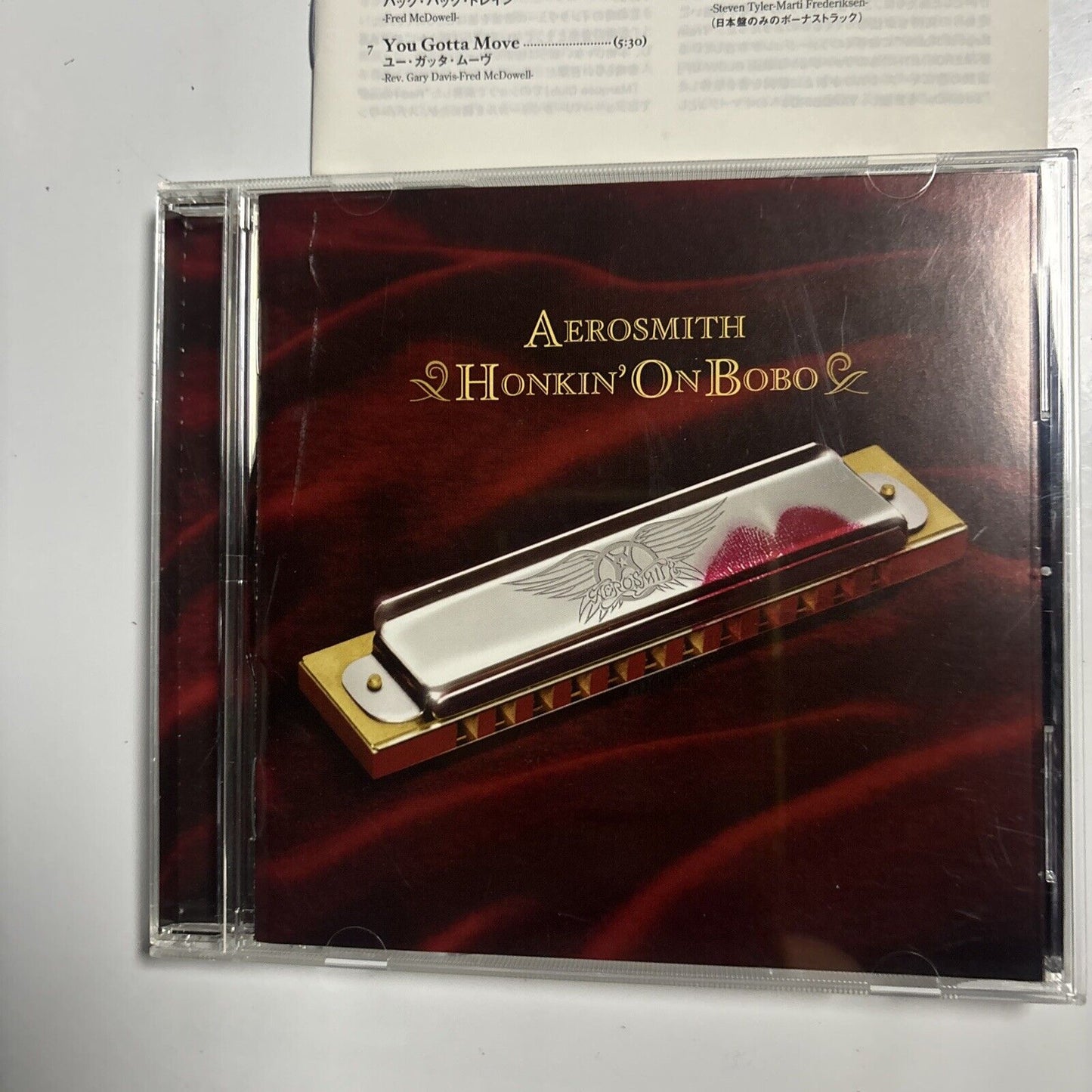 Aerosmith - Honkin' On Bobo (CD, 2004) Japan SICP 566-7