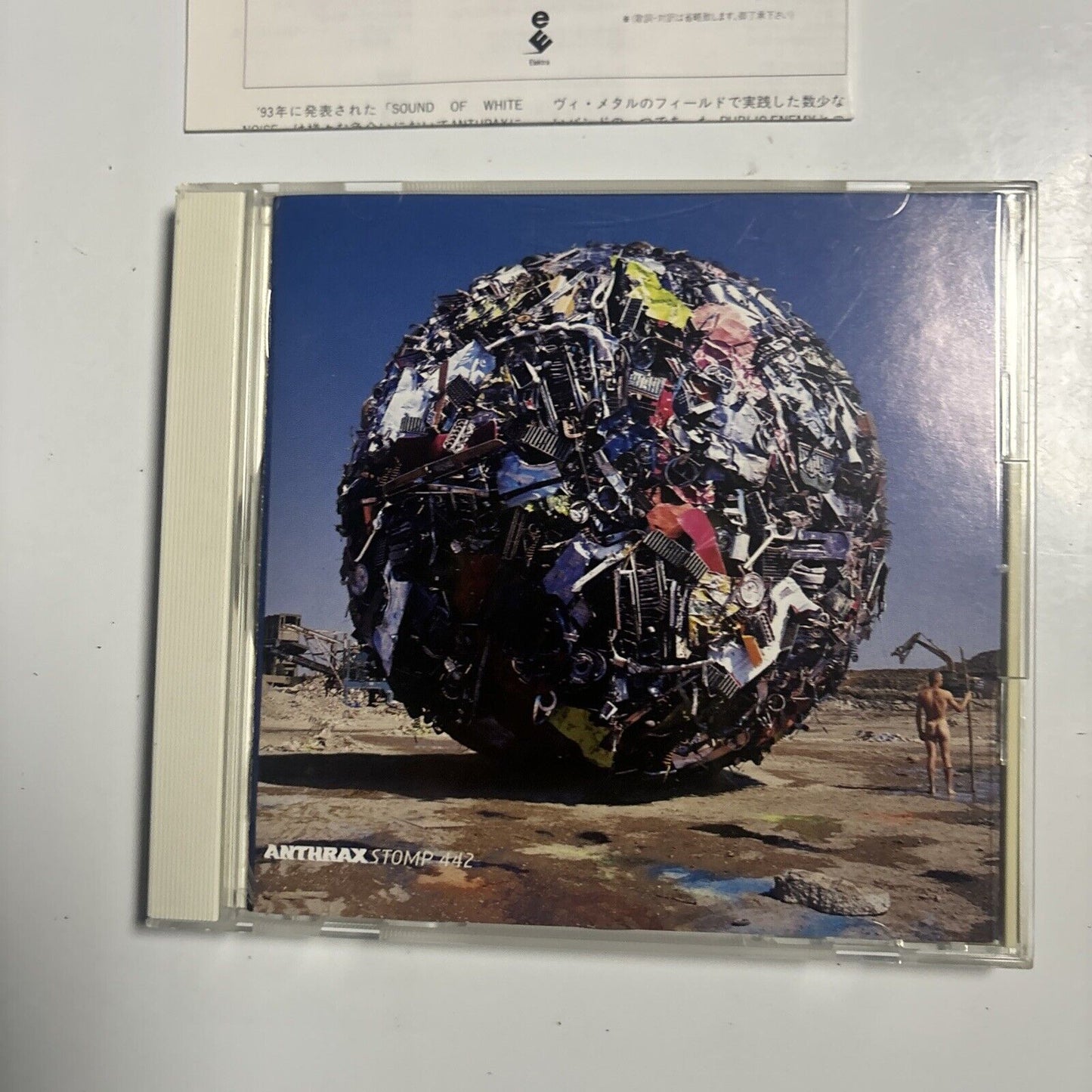 Anthrax - Stomp 442 [Bonus Japan Track] (CD, 1995) Japan wpcr-521