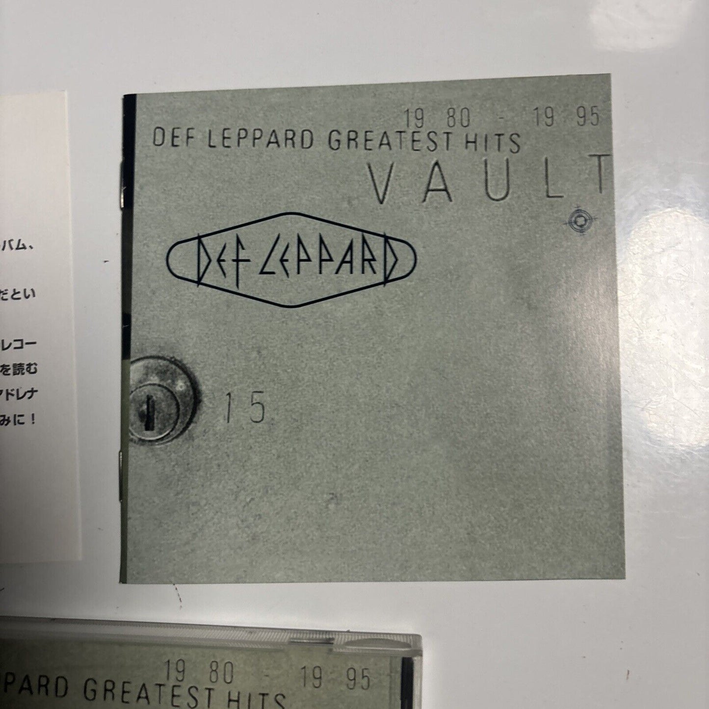 Def Leppard - Vault: Def Leppard Greatest Hits (CD, 1995) Japan phcr-3035