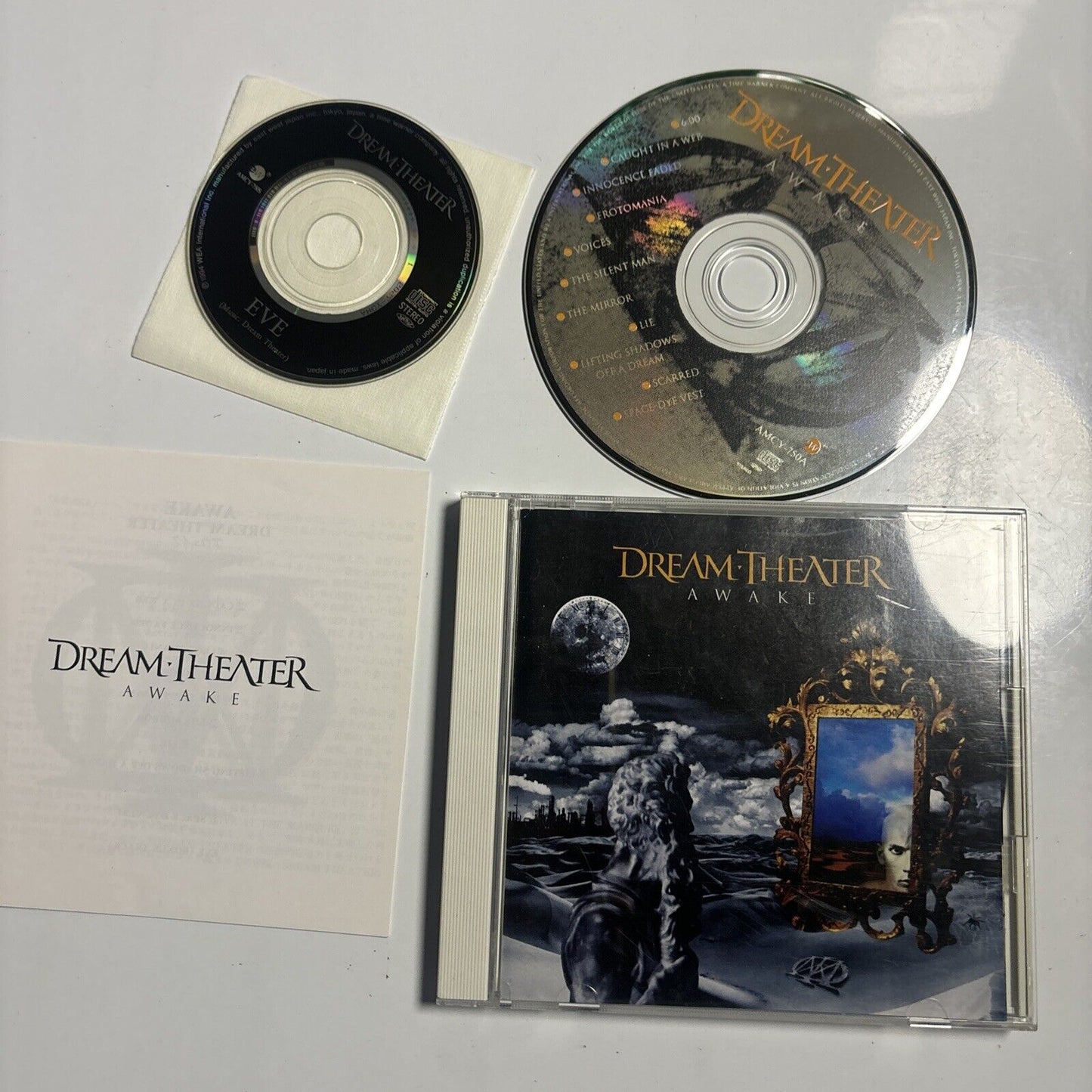 Dream Theater - Awake (CD + Mini CD, 1994) Japan amcy-750