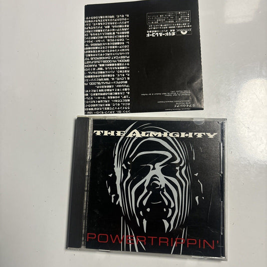 The Almighty - Powertrippin' (CD, 1993) Japan pocp-1305