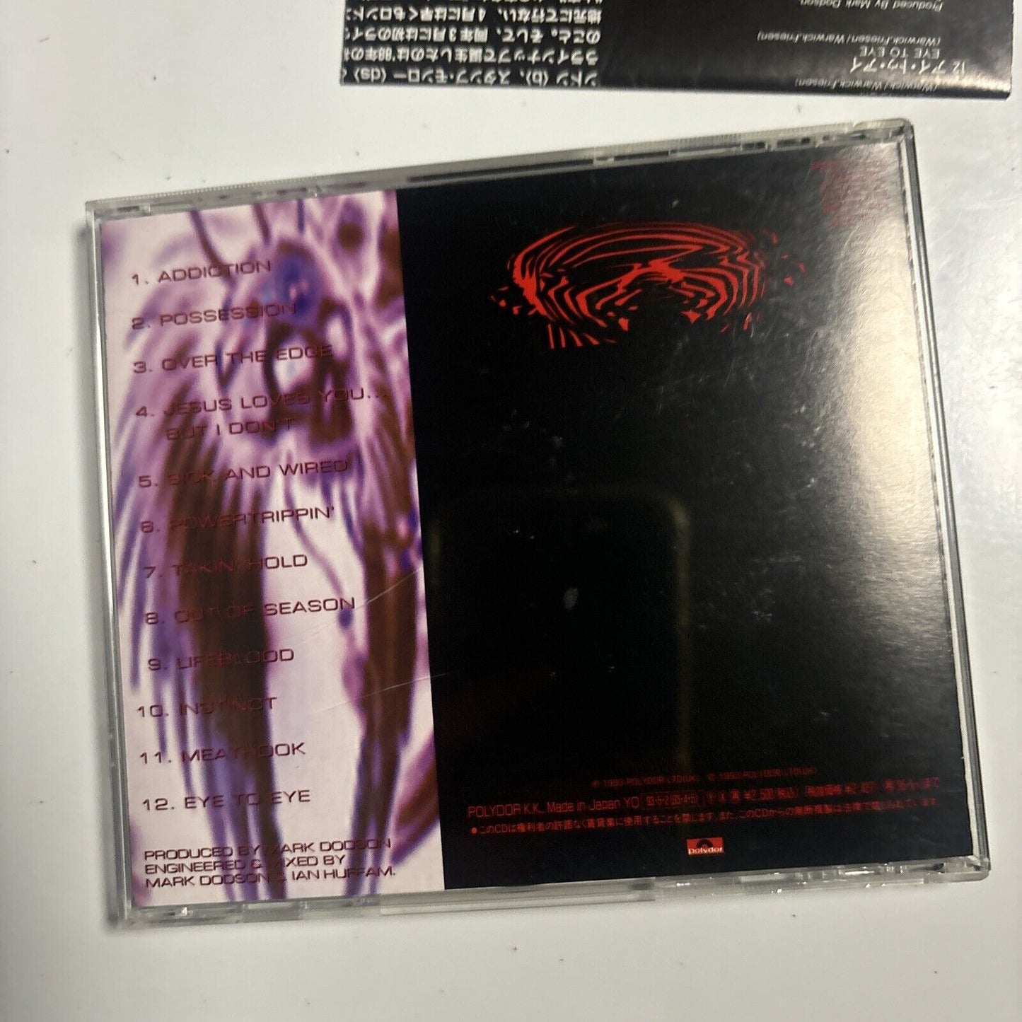 The Almighty - Powertrippin' (CD, 1993) Japan pocp-1305