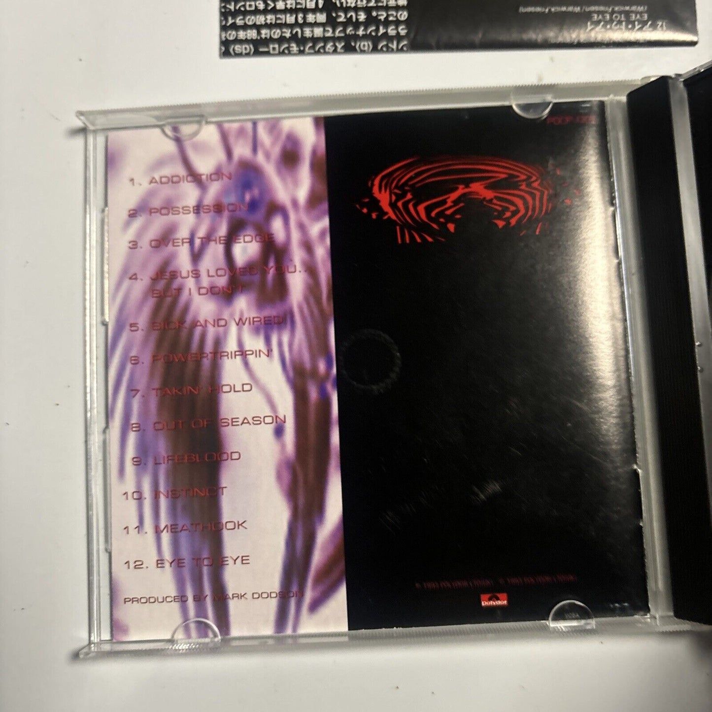 The Almighty - Powertrippin' (CD, 1993) Japan pocp-1305
