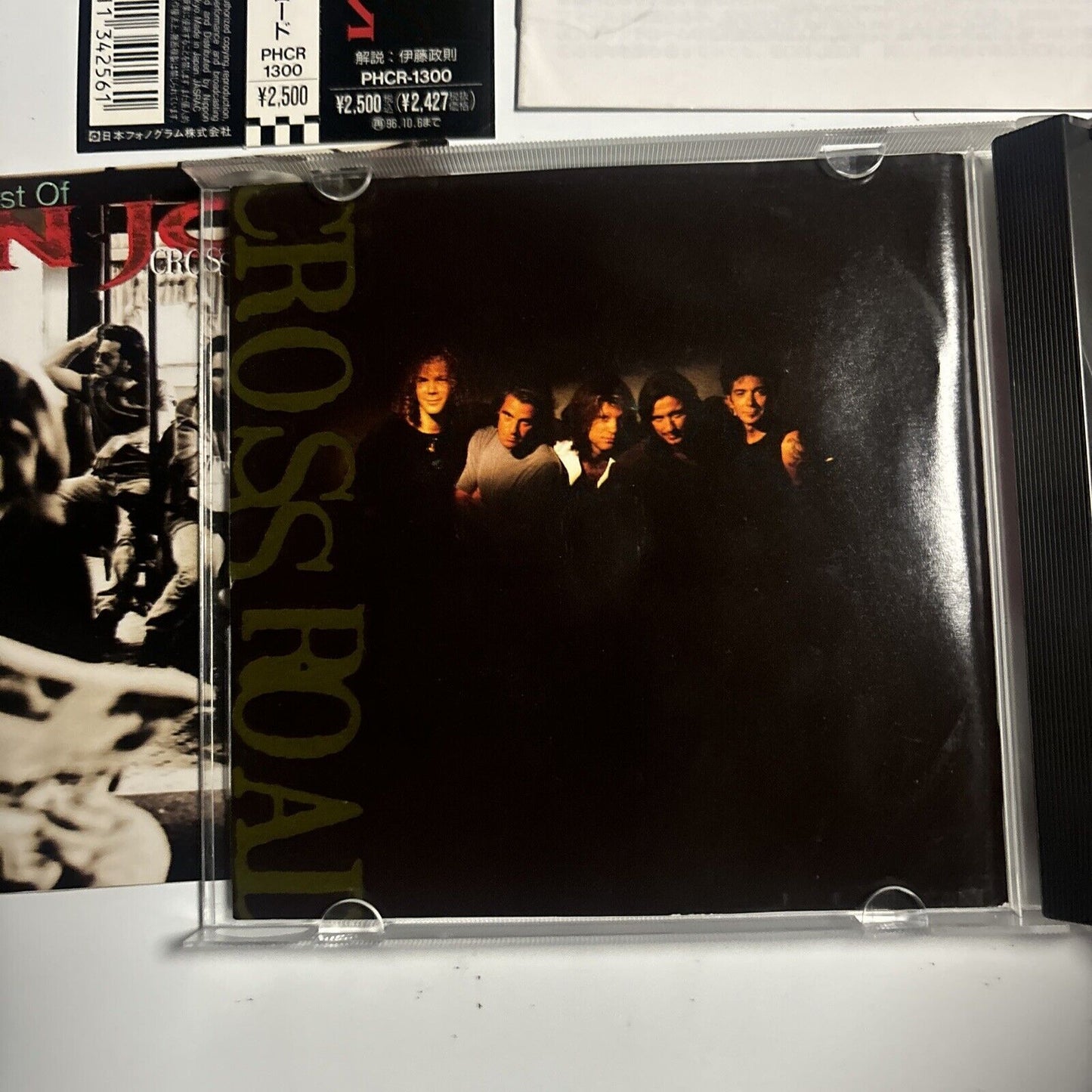 Bon Jovi - Cross Road (CD, 1994) Rock Japan phcr-1300 Obi