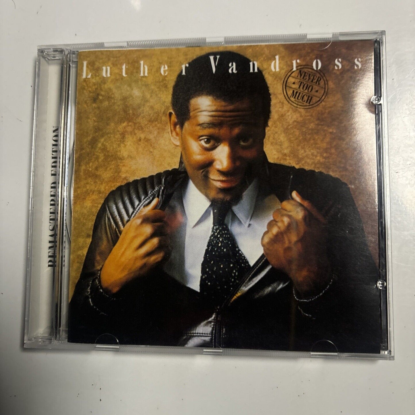 Luther Vandross - Never Too Much (CD, 2001) Funk/Soul 502482 2