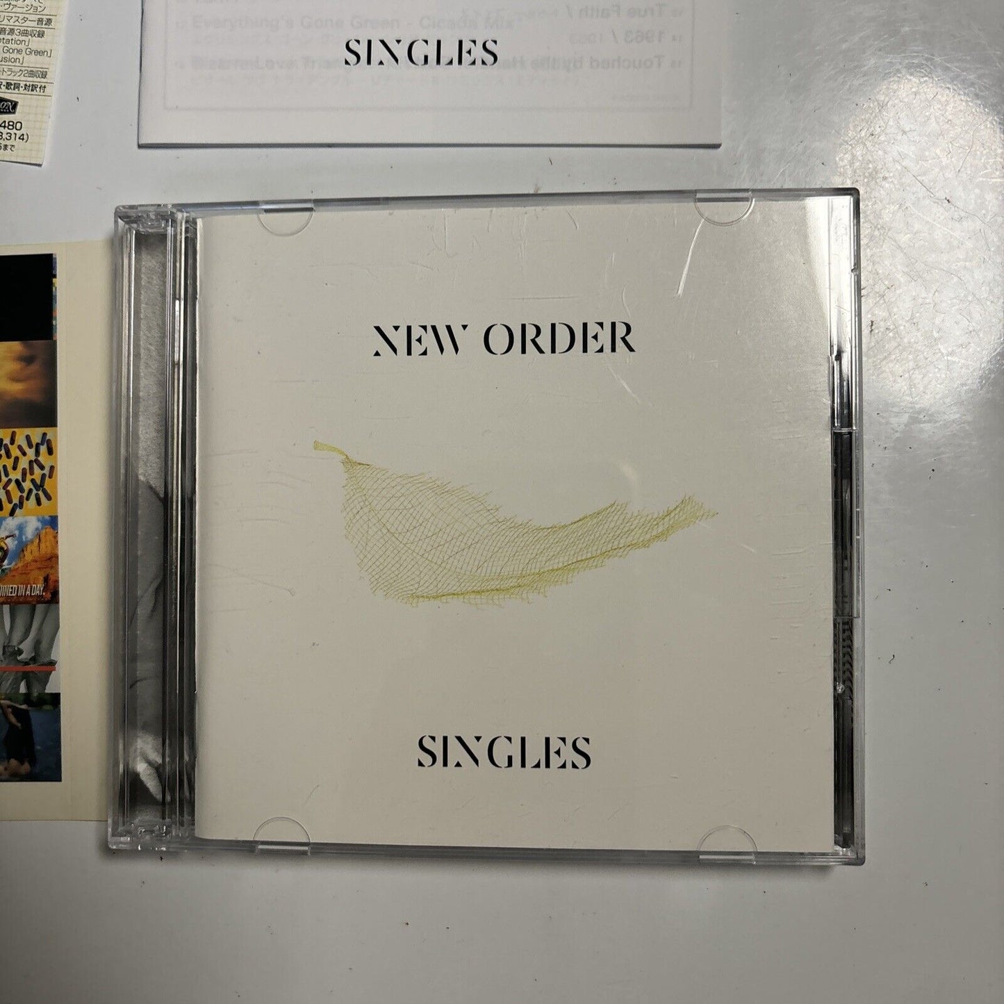 New Order - Singles (CD, 2005, 2-Disc) Obi Sticker Japan wpcr-12207-8
