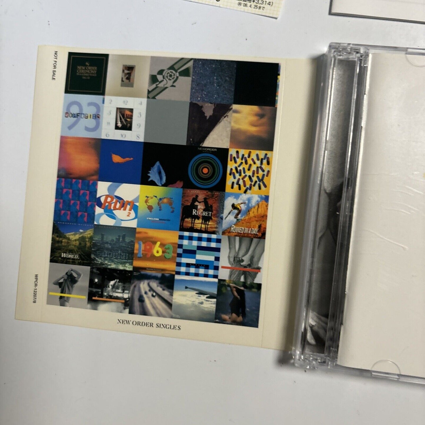 New Order - Singles (CD, 2005, 2-Disc) Obi Sticker Japan wpcr-12207-8
