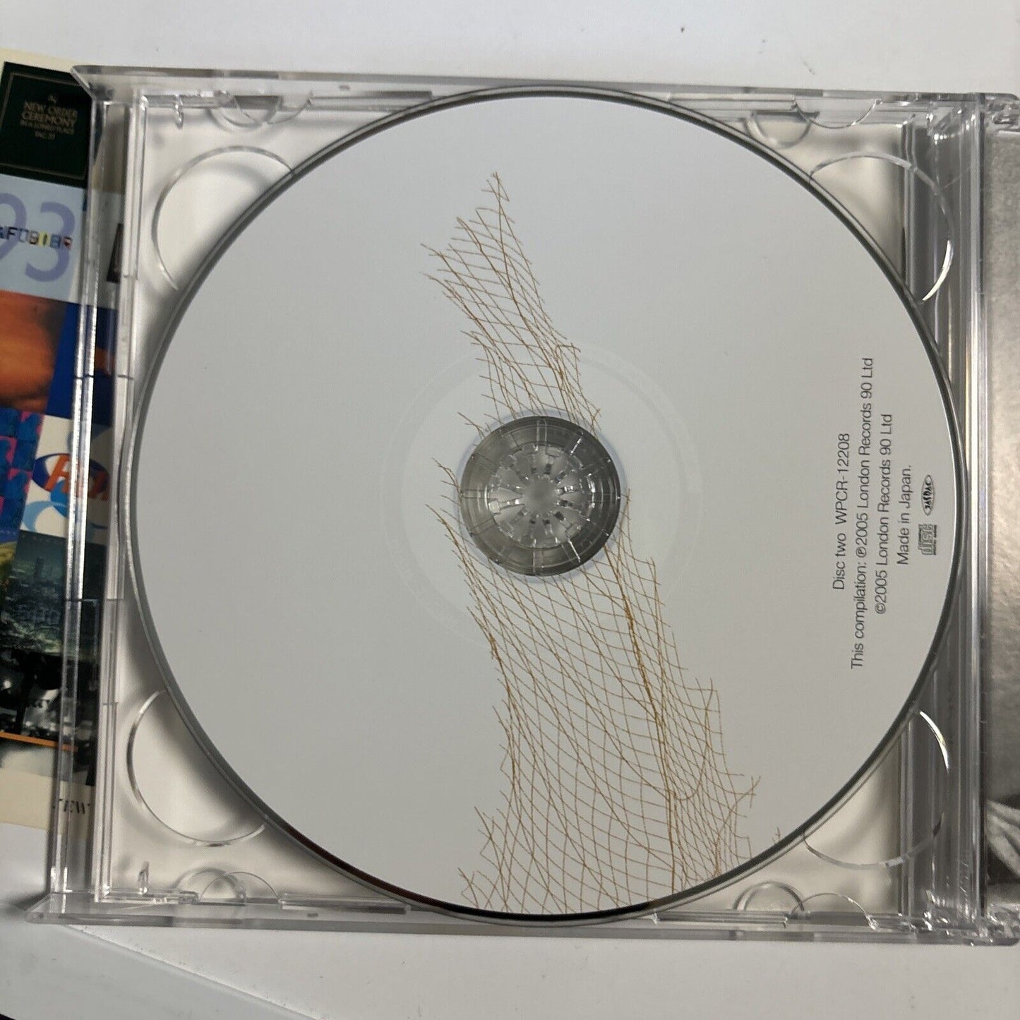 New Order - Singles (CD, 2005, 2-Disc) Obi Sticker Japan wpcr-12207-8