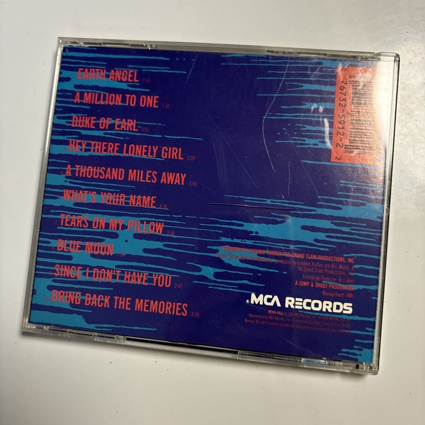 New Edition - Under The Blue Moon (CD, 1986) MCA Records MCAD-5912