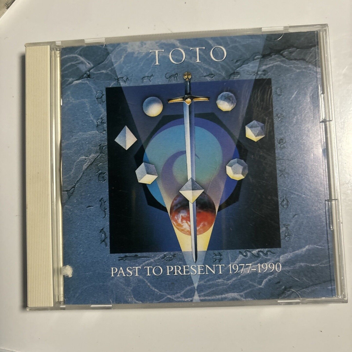Toto - Past To Present 1977 - 1990 (CD, 1990) Japan CBS/Sony cscs-5220