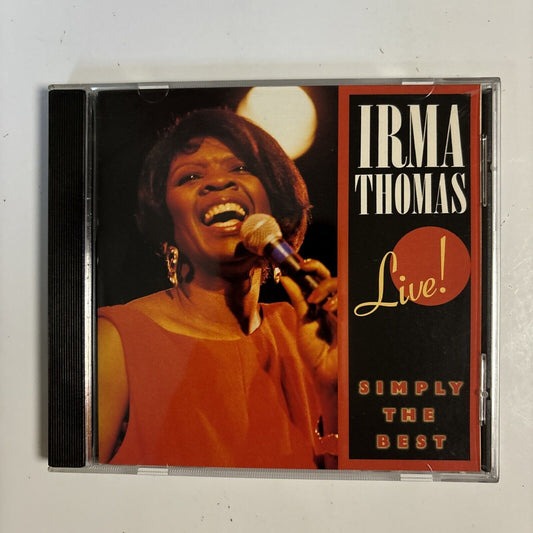 Irma Thomas - Live: Simply The Best (CD 1991) Funk / Soul Blues 1991