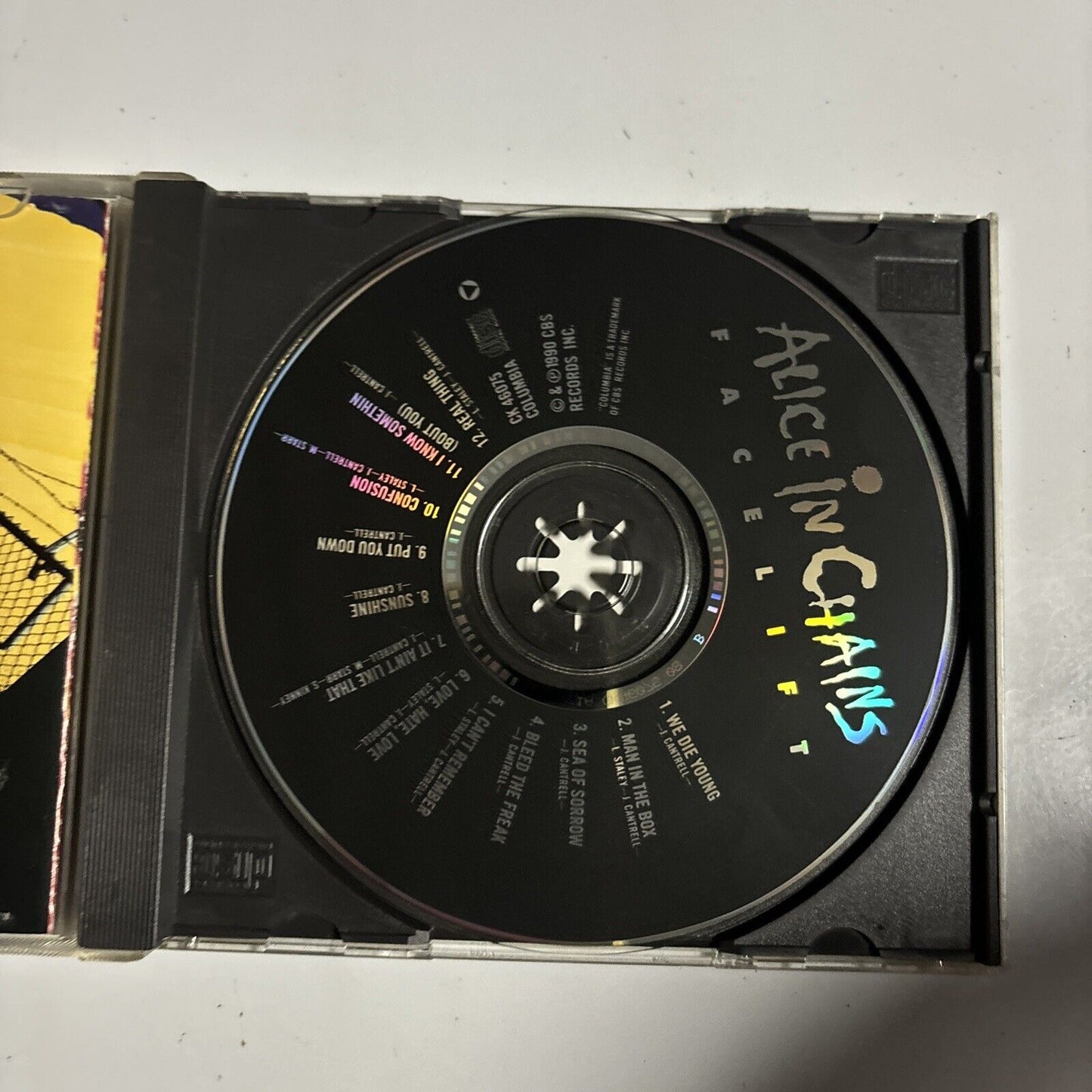 Alice In Chains - Facelift (CD, 1990) Columbia CK 46075