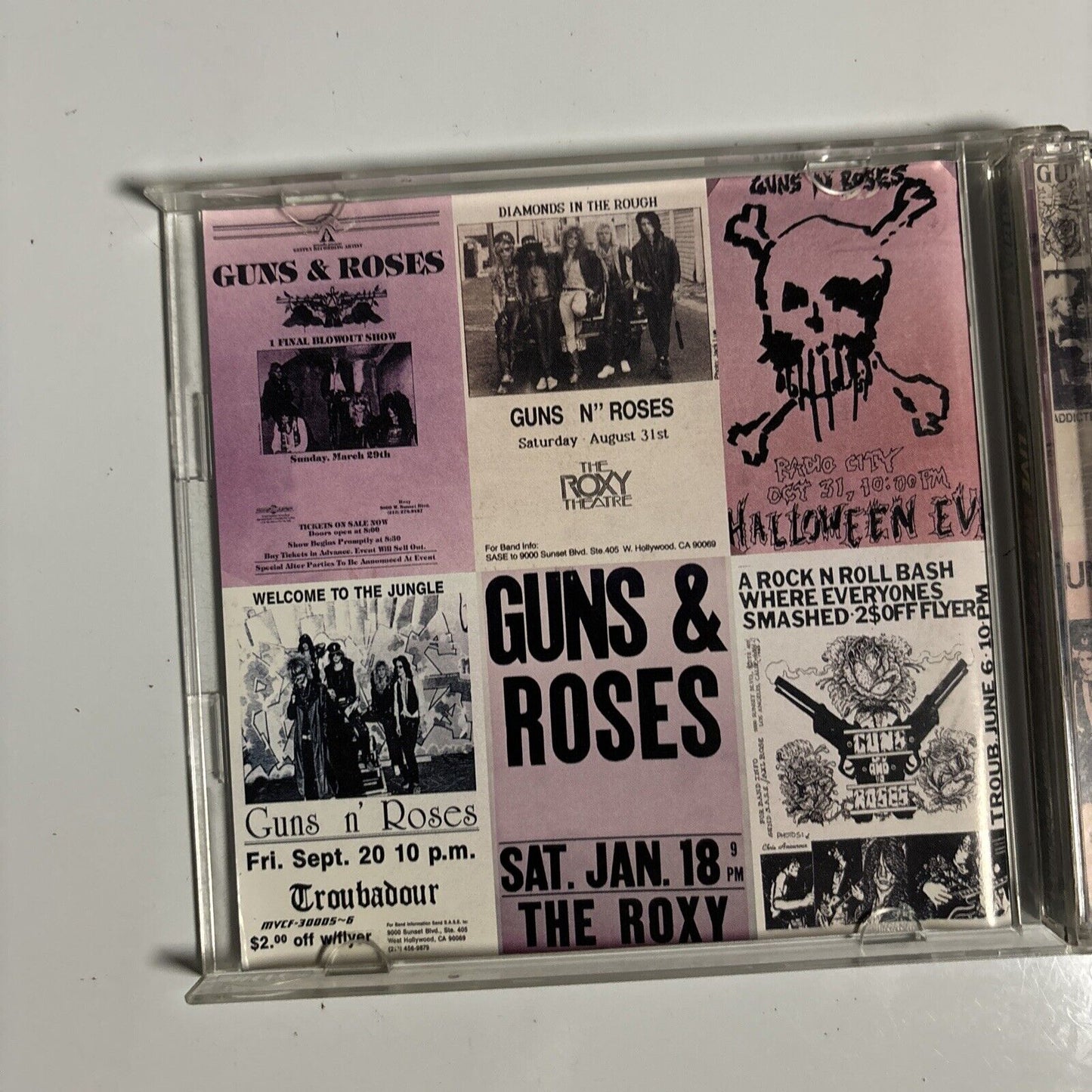 Guns N' Roses - Live Era '87-'93 (CD, 1999, 2-Disc) Japan mvcf-30005-6