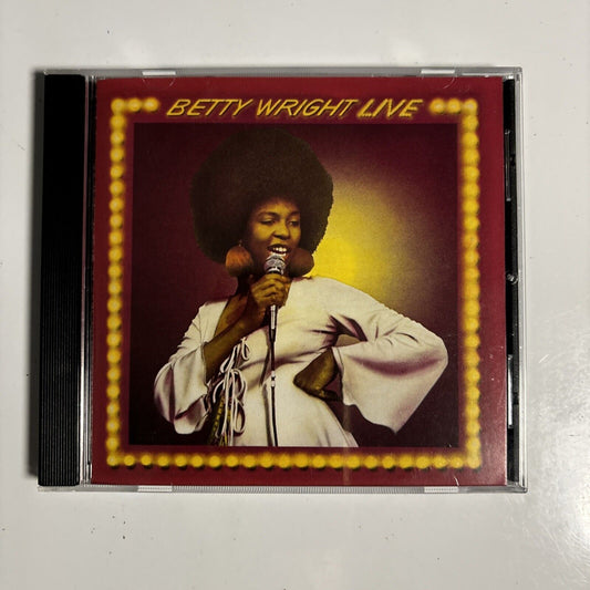 Betty Wright - Betty Wright Live (CD, 1991) Funk / Soul R2 70796