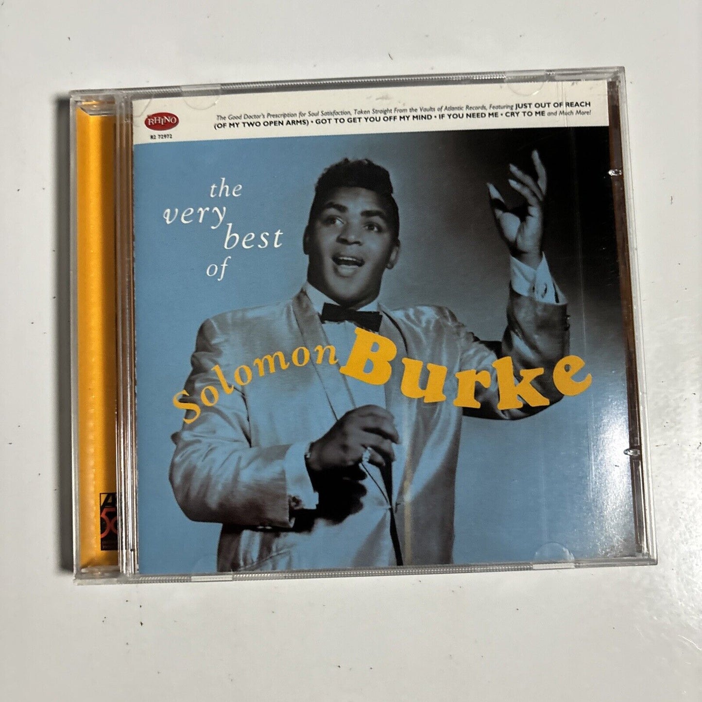 Solomon Burke - The Very Best Of Solomon Burke (CD, 1998) Rhino Records