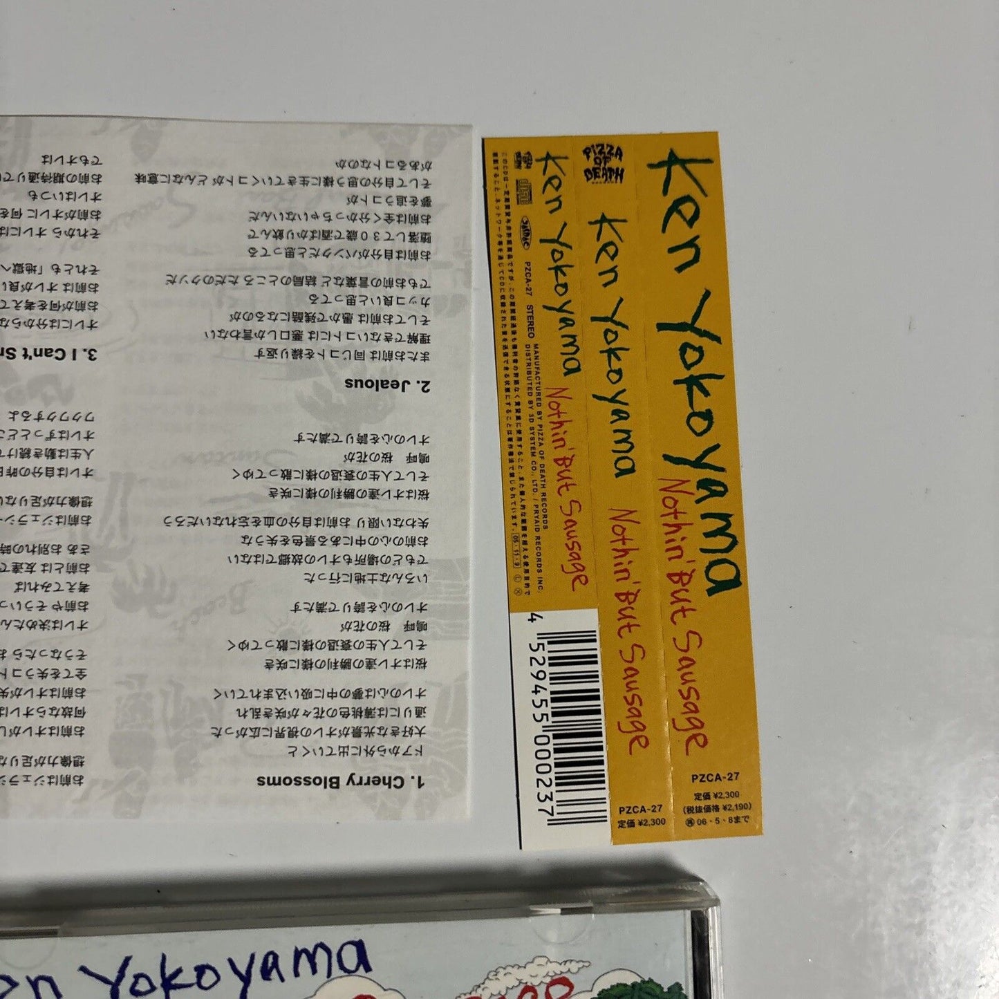 Ken Yokoyama - Nothin' But Sausage (CD, 2005) Japan Obi pzca-27