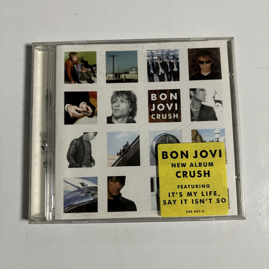 Bon Jovi - Crush (CD, 2000) Island Def Jam Music Group, 542 561-2