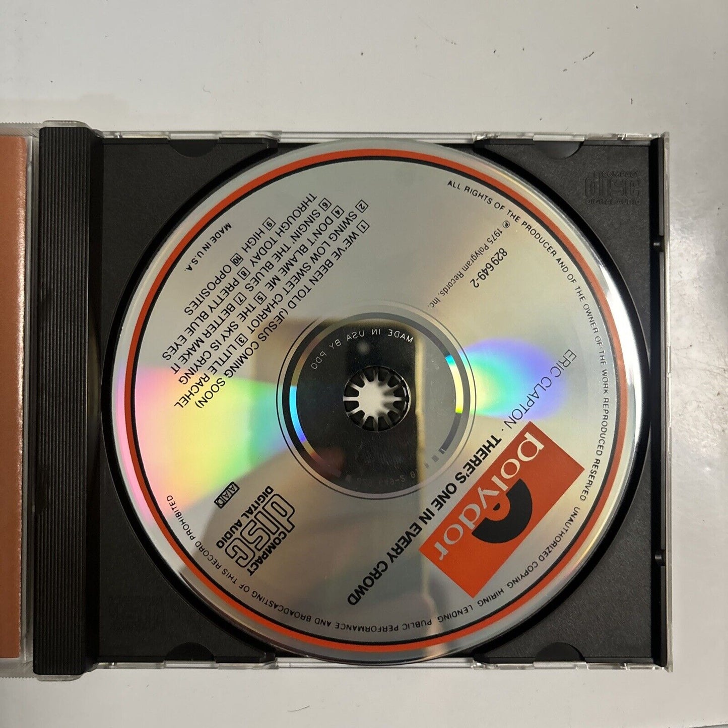 Eric Clapton - There's One In Every Crowd (CD, 1990)