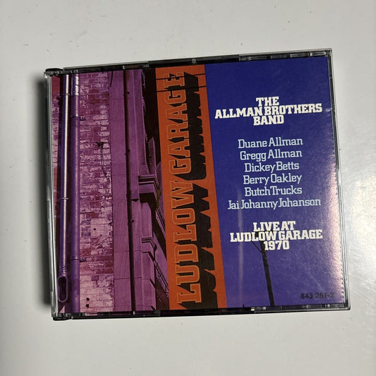 The Allman Brothers Band - Live At Ludlow Garage 1970 (CD, 1990) Polydor