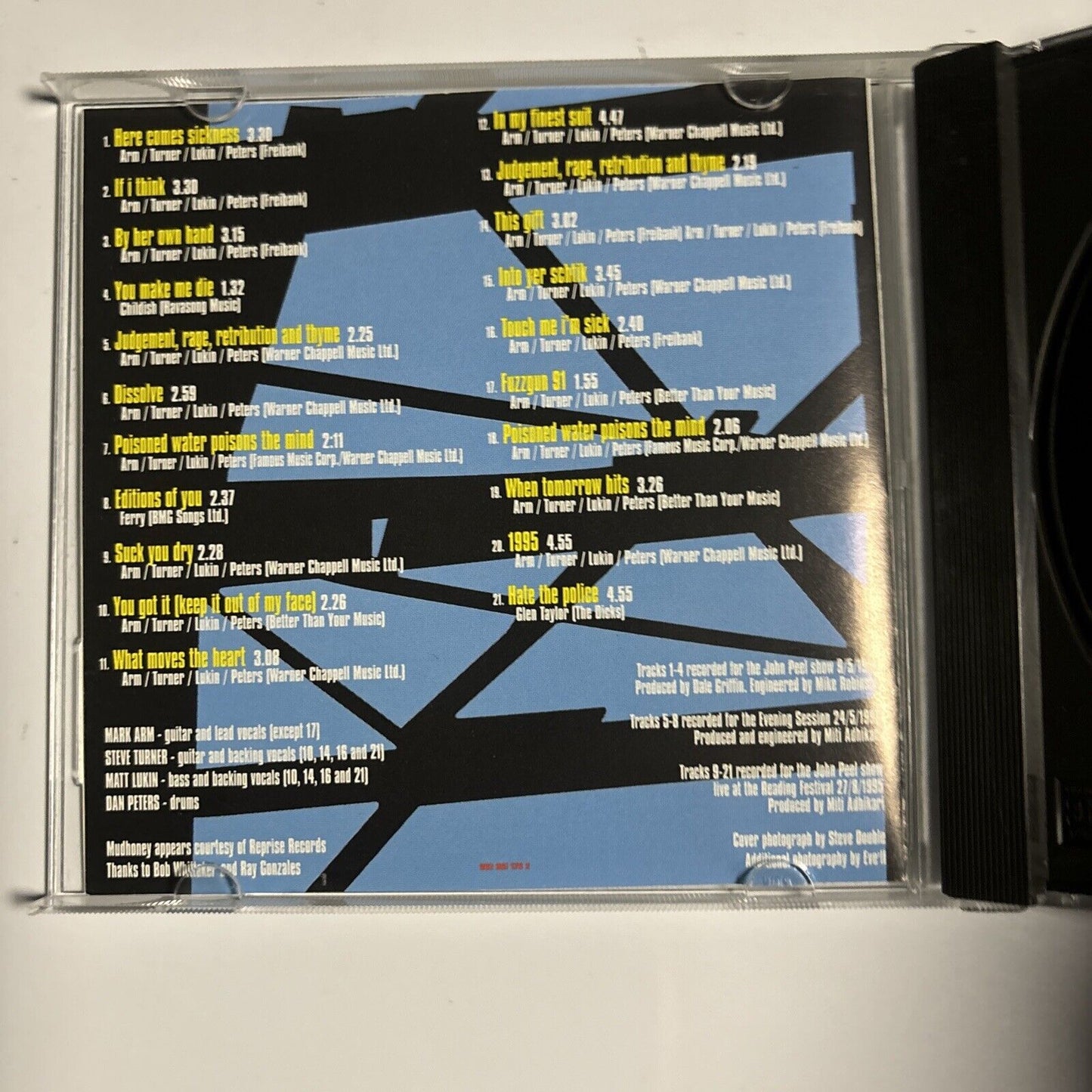 Mudhoney - Here Comes Sickness: The Best Of The BBC Recordings (CD, 2000)