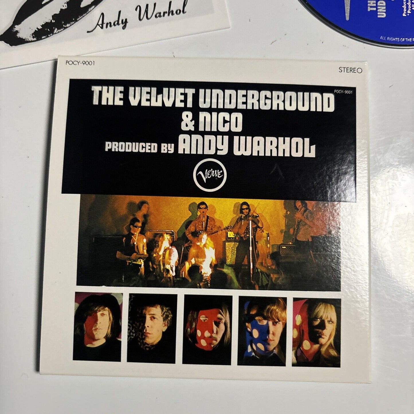 The Velvet Underground & Nico (CD, 2000) Japan pocy-9001 Digipak