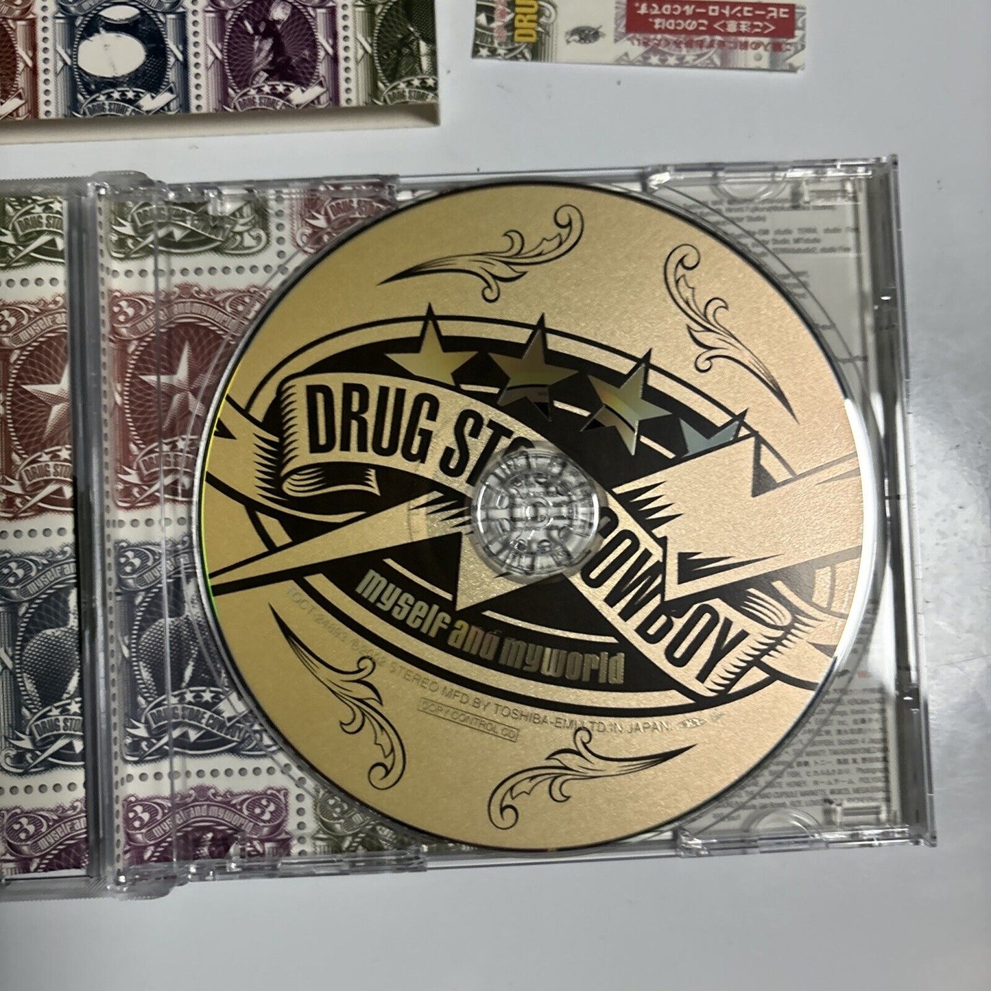 Drug Store Cowboy - Myself and My World (CD, 2002) Japan toct-24893 Obi