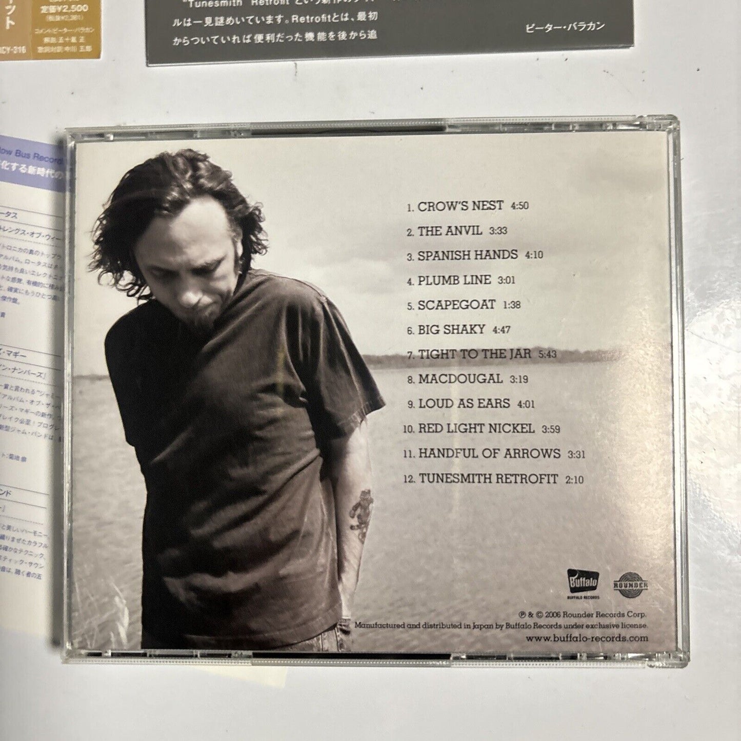 Kelly Joe Phelps - Tunesmith Retrofit (CD, 2006) Japan lbcy-316 Obi