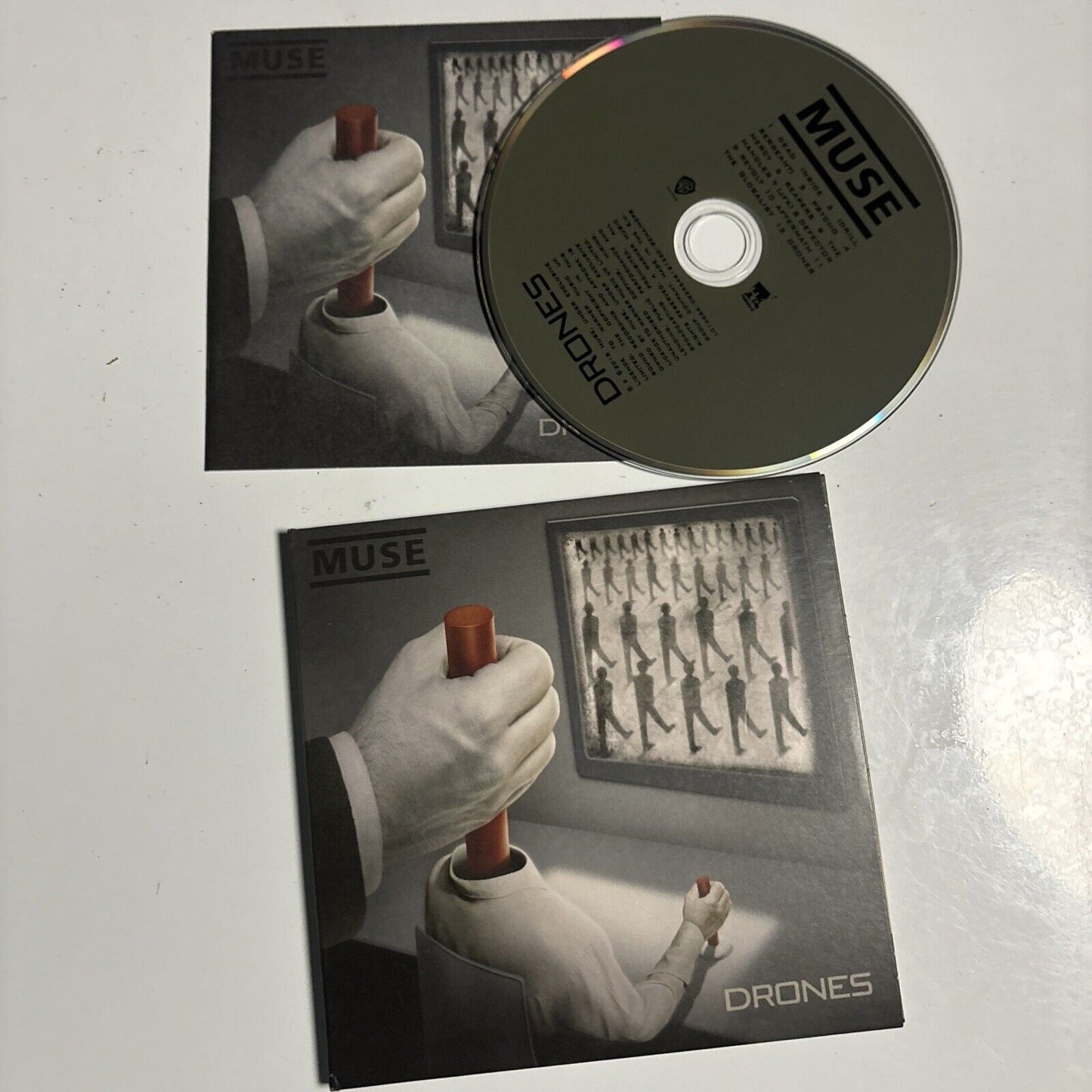 Muse - Drones (CD, 2015) Gatefold Cardsleeve