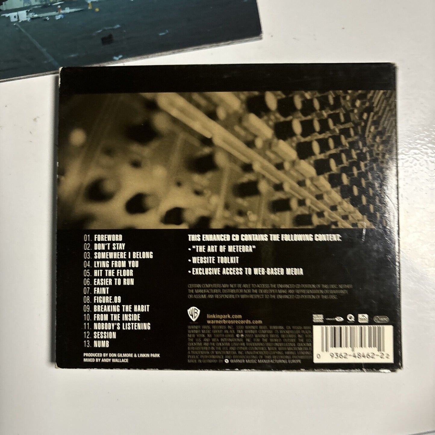 Linkin Park - Meteora (CD, 2003) Digipak Warner Bros. Records