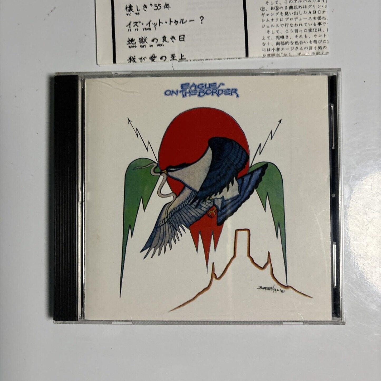Eagles - On The Border (CD, 1994) Rock Japan 20p2-2014