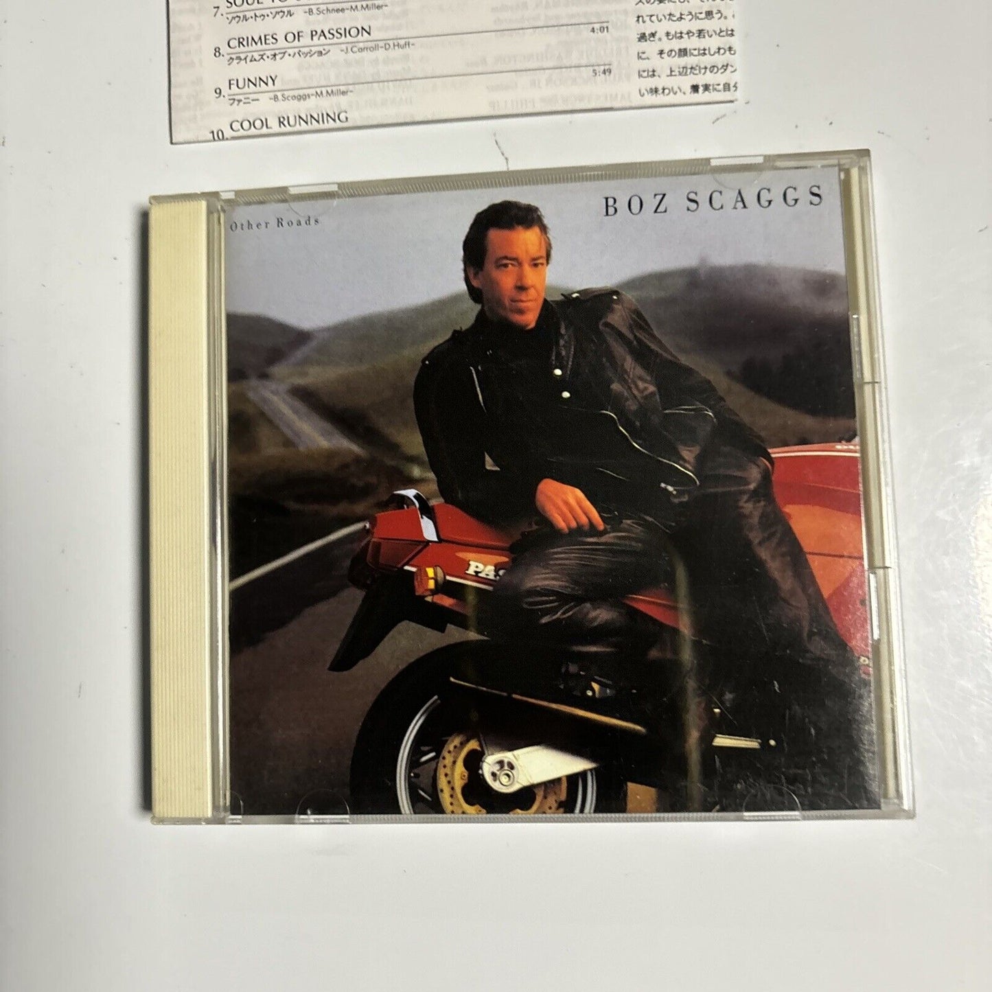 Boz Scaggs - Other Roads (CD, 1992) Japan SRCs-6250 Rock