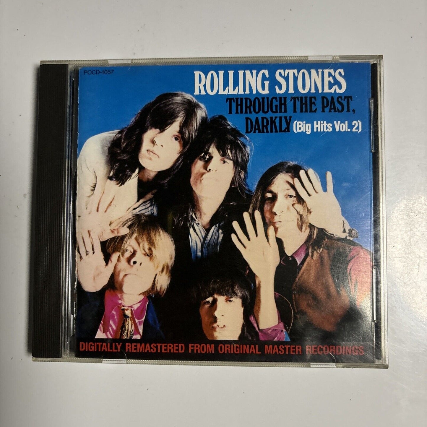 The Rolling Stones - Through The Past, Darkly (CD, 1991) Japan pocd-1057