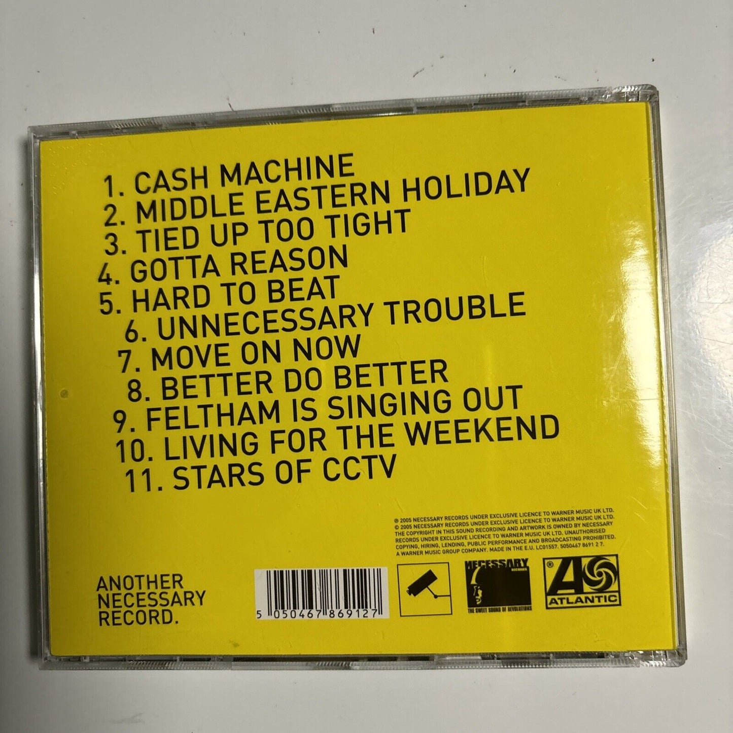 Hard-Fi - Stars Of CCTV (CD, 2005) Necessary Records