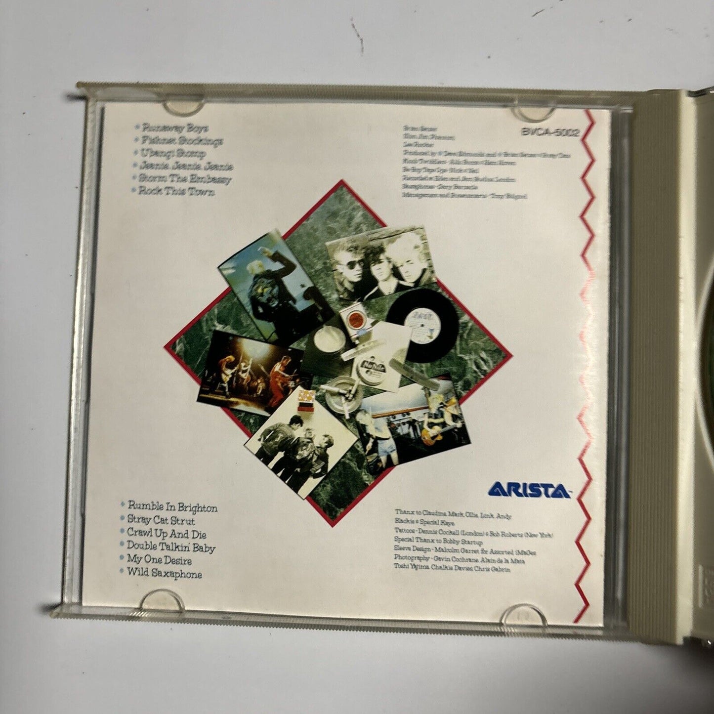 Stray Cats - Stray Cats (CD, 1990) Japan bvca-5002