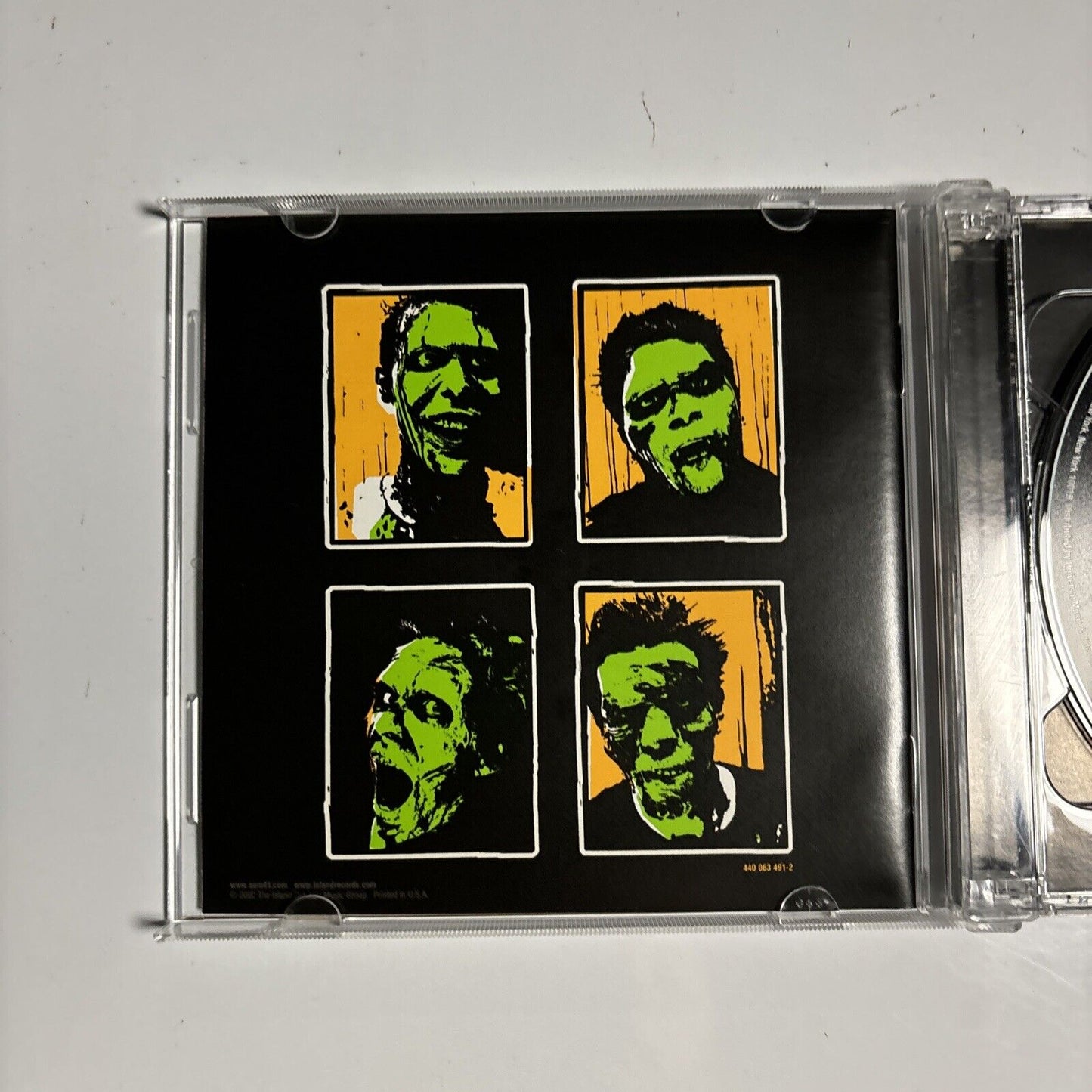Sum 41 - Does This Look Infected? (CD + DVD, 2002) Island Records