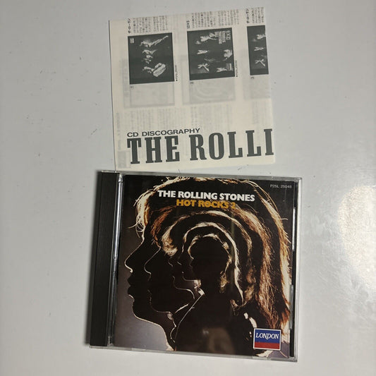 The Rolling Stones - Hot Rocks 2 (CD, 1989) Japan P25l-25048 London Records