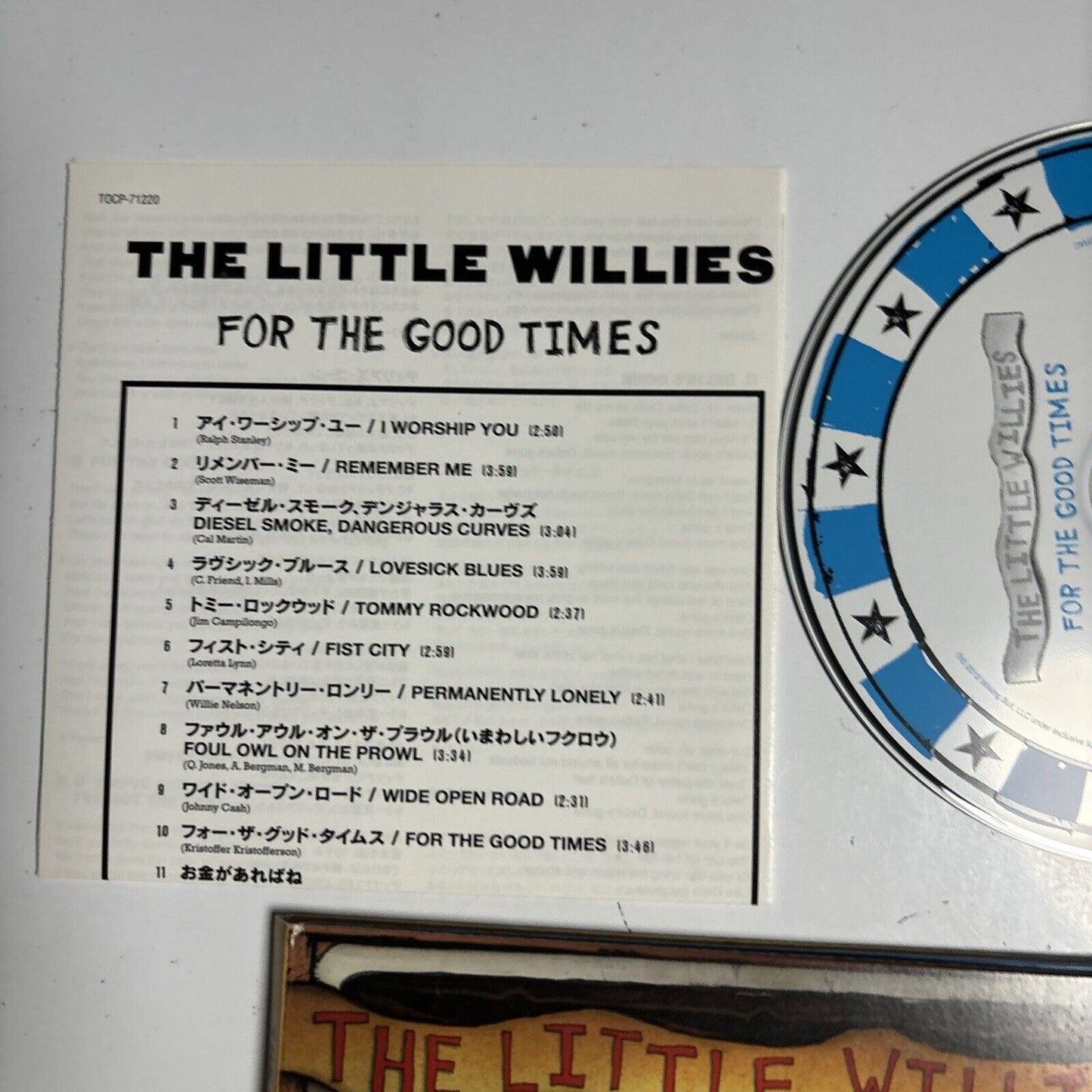 The Little Willies - For The Good Times (CD, 2012) Japan tocp-71220 Digipak