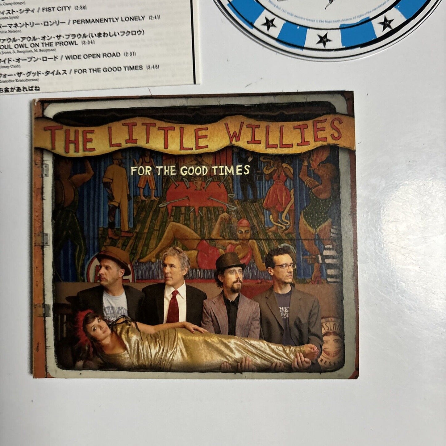 The Little Willies - For The Good Times (CD, 2012) Japan tocp-71220 Digipak
