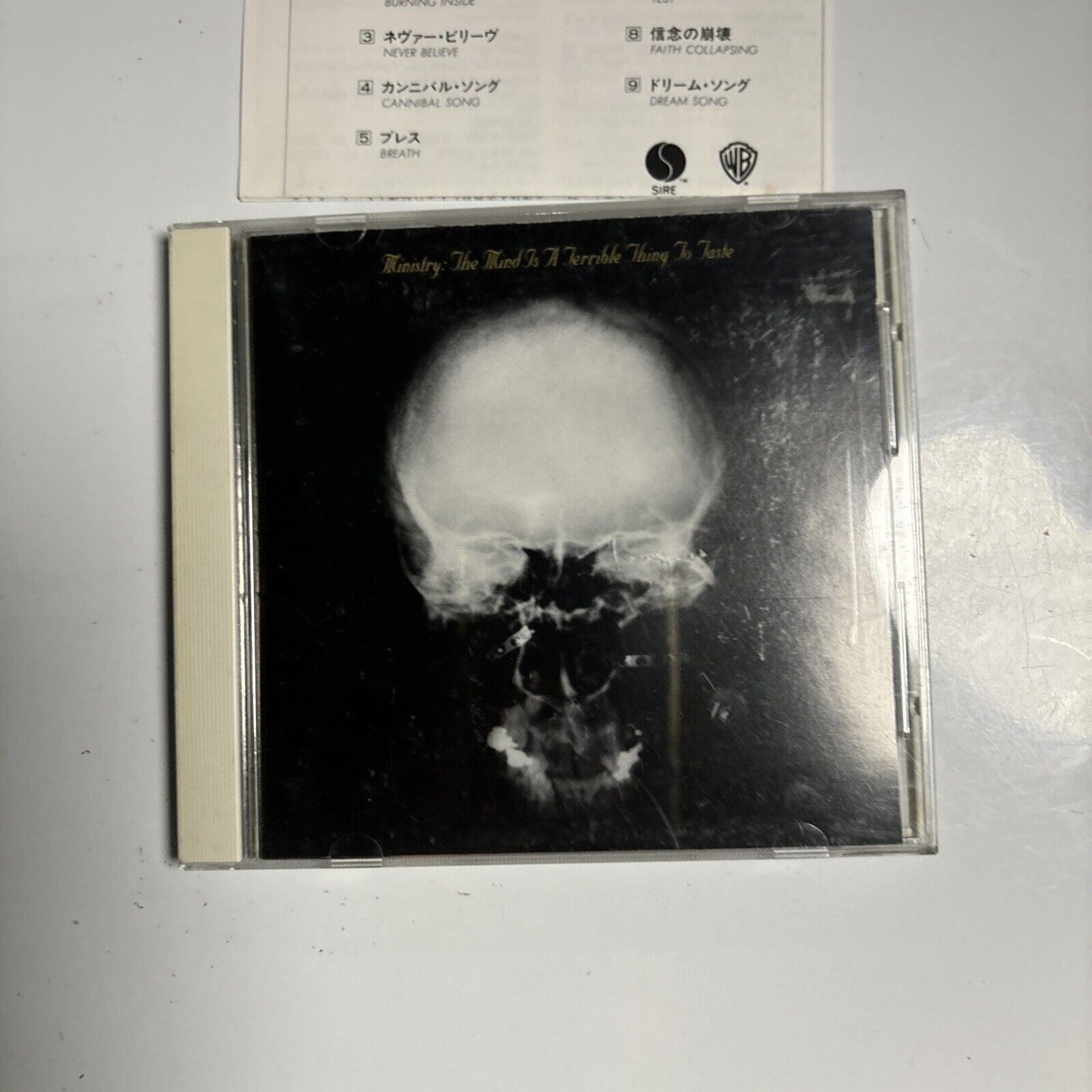 Ministry - The Mind Is A Terrible Thing To Taste (CD, 1991) Japan wpcp-4567