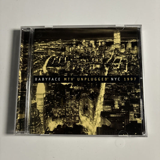 Babyface - MTV Unplugged NYC 1997 (CD, 1997) EK 68779
