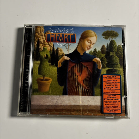 Heart - Greatest Hits (CD, 1998) Mushroom Records EK 69015