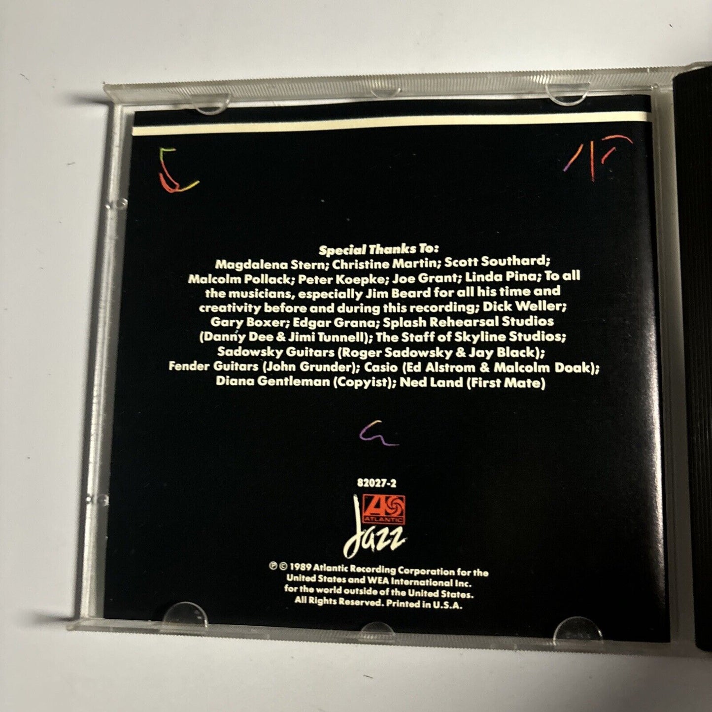 Mike Stern - Jigsaw (CD, 1989) Atlantic Jazz 7 82027-2