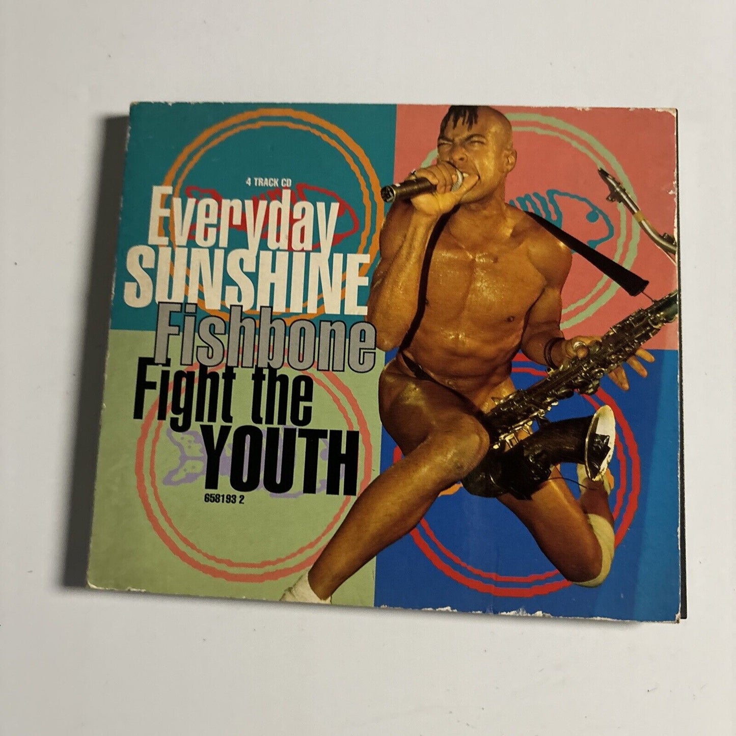 Fishbone - Everyday Sunshine / Fight The Youth (CD, 1992) Columbia 658193 2