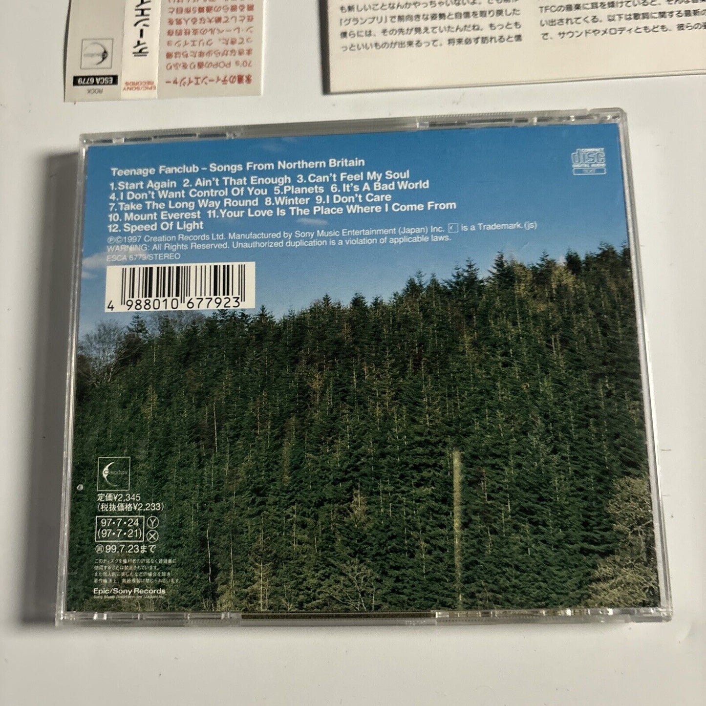 Teenage Fanclub - Songs From Northern Britain (CD, 1997) Japan esca-6779 Obi