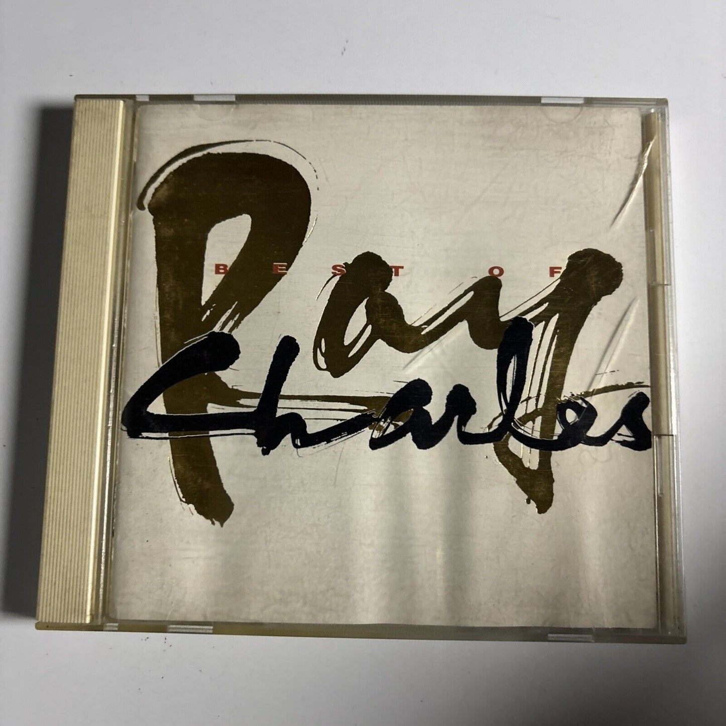 Ray Charles - Best Of Ray Charles (CD, 1989) Japan VDPY-30011 *Water Damaged*