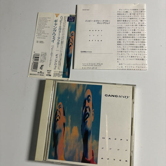 Gangway - Happy Ever After (CD, 1993) Japan bvcp-642 Obi
